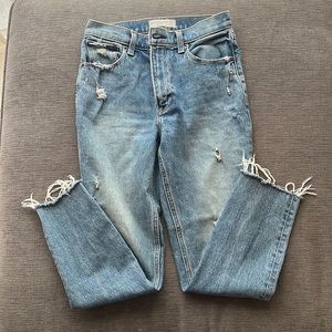 Skinny high rise jeans SOLD